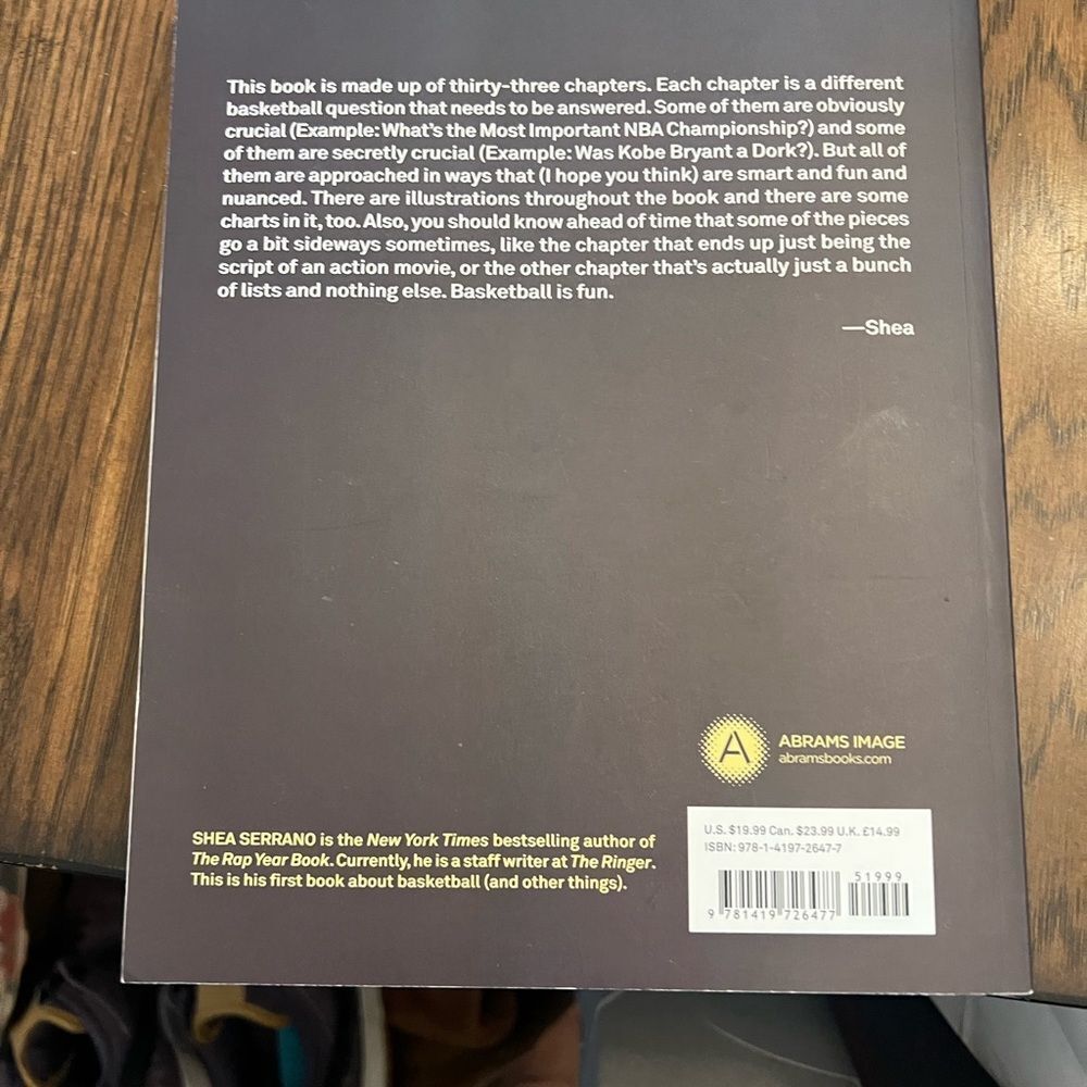 Basketball (And Other Things) Book by Shea Serrano - Picture 5 of 5